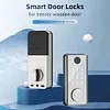Biometric Smart Locks Bluetooth-compatible Electronic Deadbolt Lock Quick Unlock