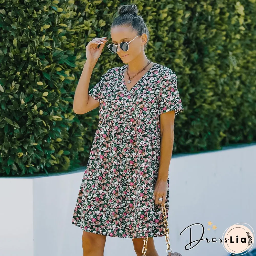 Floral Printed Dress