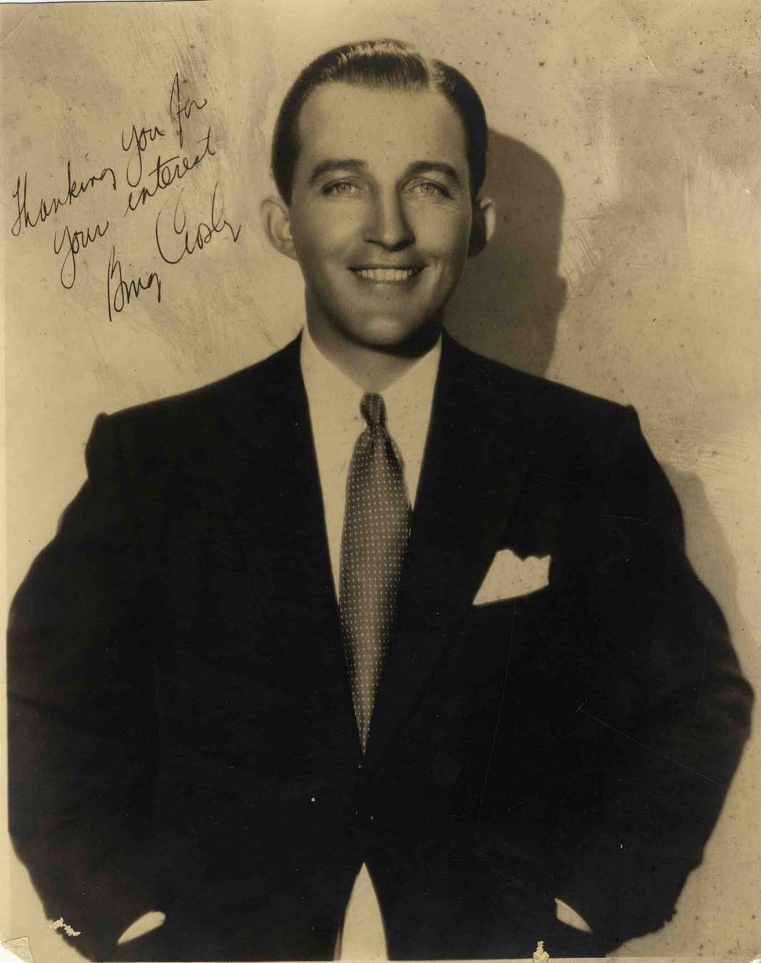 BING CROSBY Autographed Photo Poster paintinggraph - TV & Film Actor & Singer - Preprint