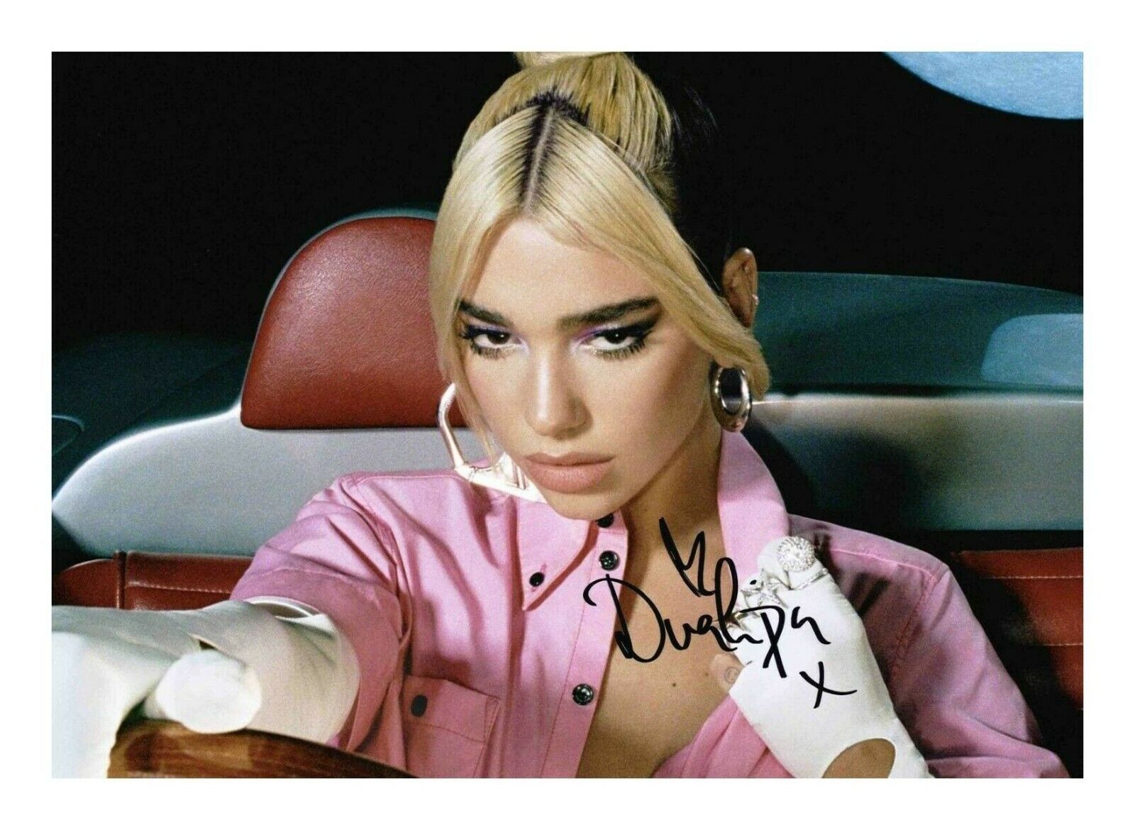 DUA LIPA AUTOGRAPH SIGNED PP Photo Poster painting POSTER