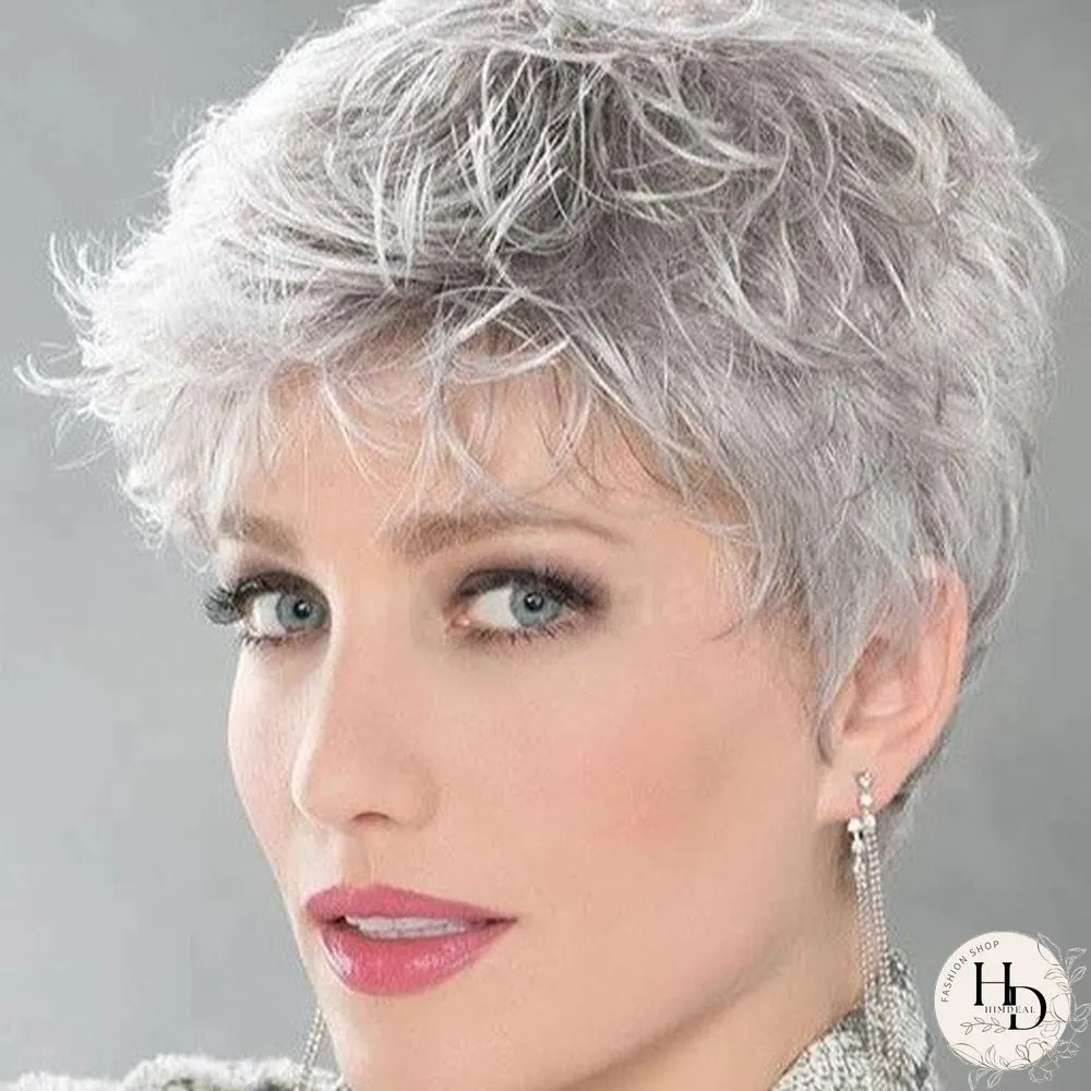 Wig Women's Chemical Fiber Short Wig Head Cover