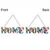 HOME word - 5d DIY Bastelanhänger