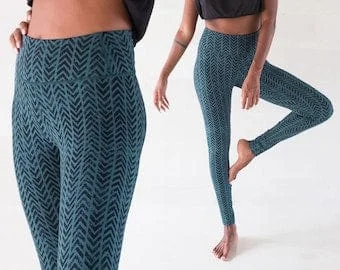 pornhint Pornhint Organic Cotton Yoga Pants | Printed Leggings | Casual Lounge Clothing | Boho Gypsy | OFFRANDES