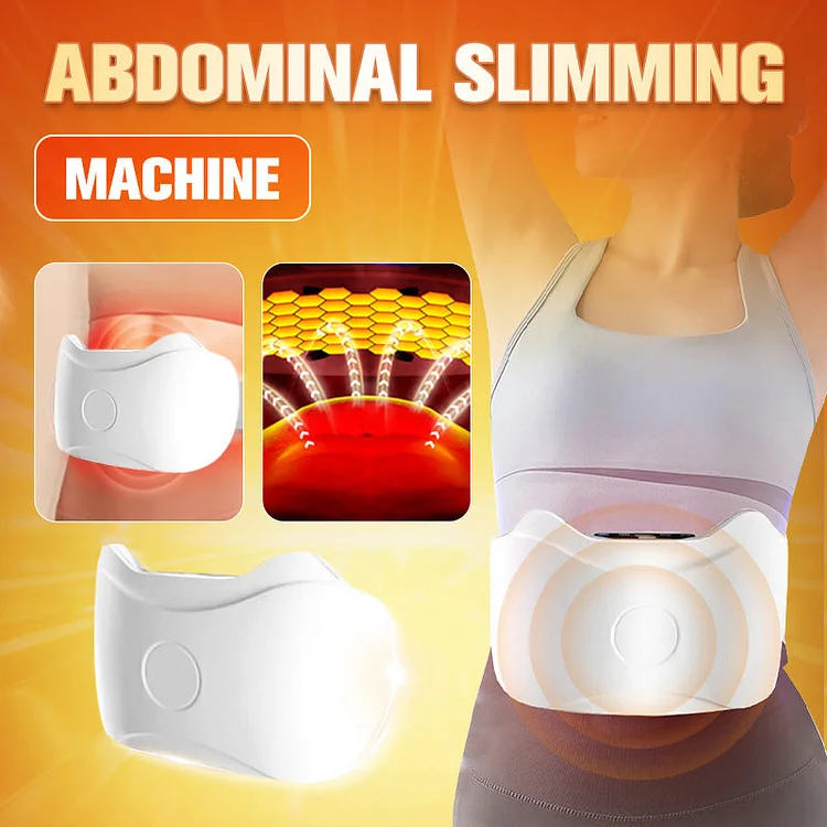 🔥 Electric Wireless Abdominal Massager for Fat Burning & Digestion