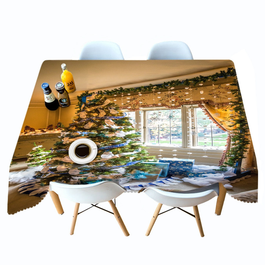 

Christmas - 3D Tablecloth, 140*180cm, 501 Original