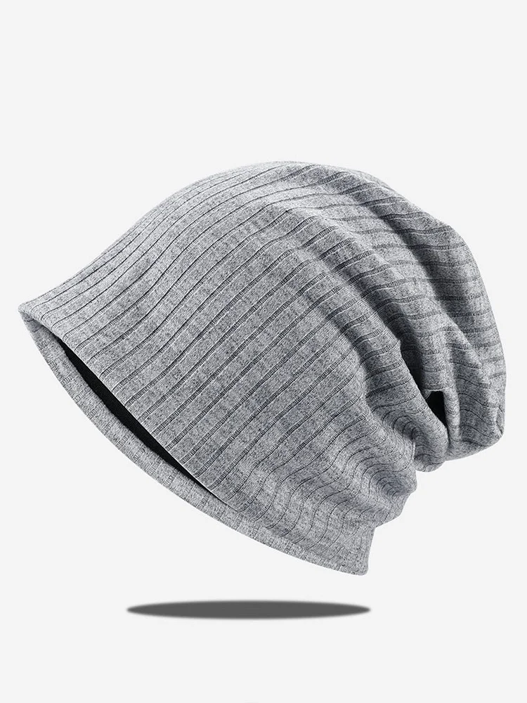 Women Autumn Casual Solid Knitted Soft Hat