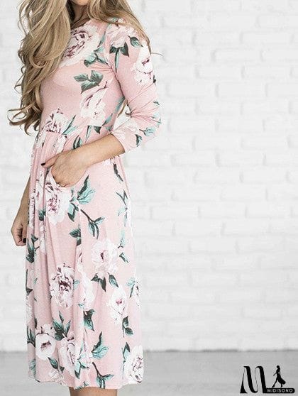 MidiSono - You Are A Vision Floral Print Maxi Dress