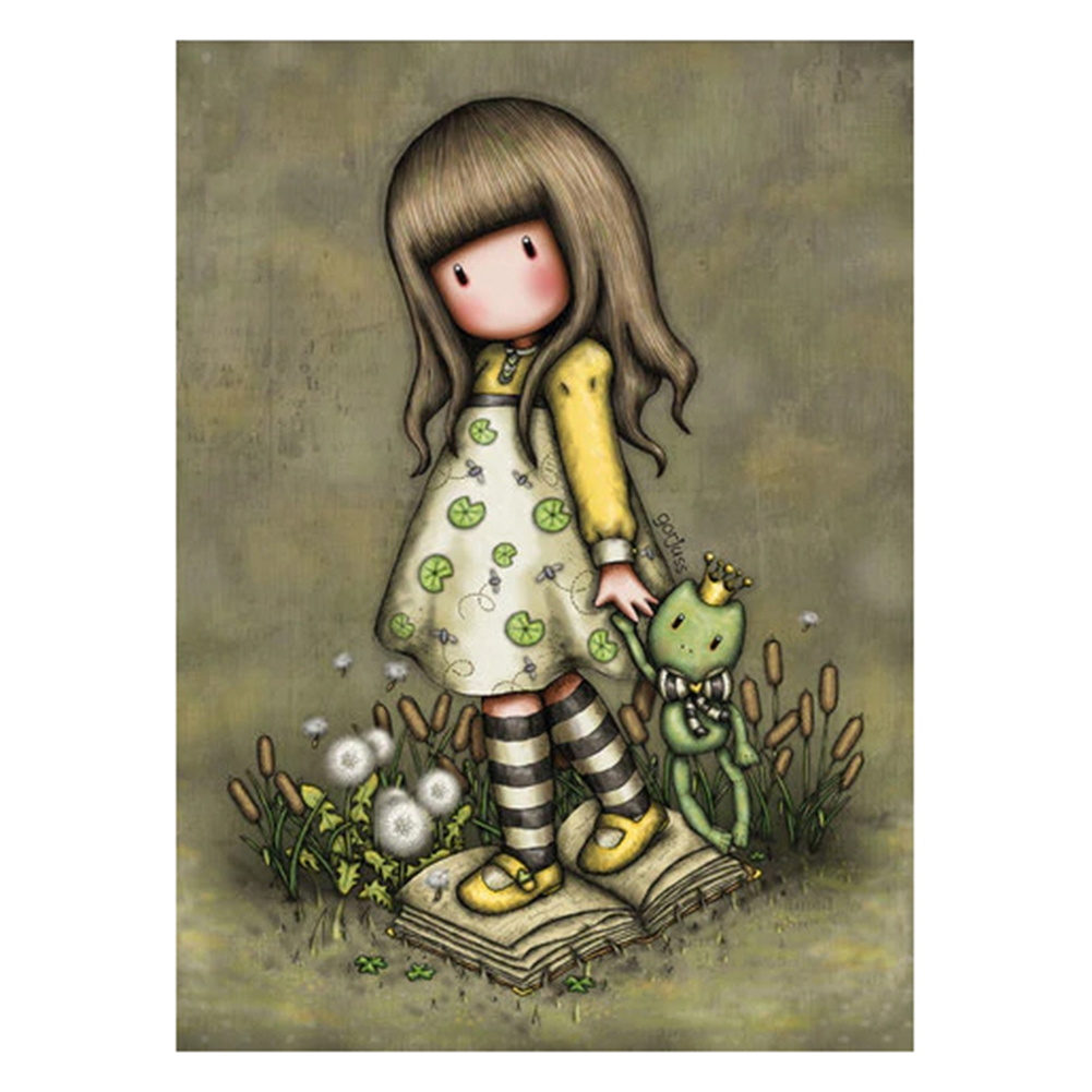 

Goliath Doll - 11CT Stamped Cross Stitch - 30*40CM, 501 Original