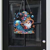 Diamond Painting Acrylic Jellyfish Gnome DIY Diamond Painting Hanging Pendant for Adults