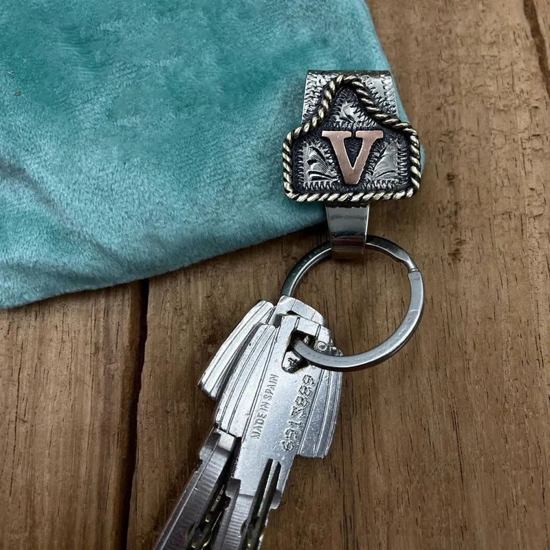 Western Initial Key Clip