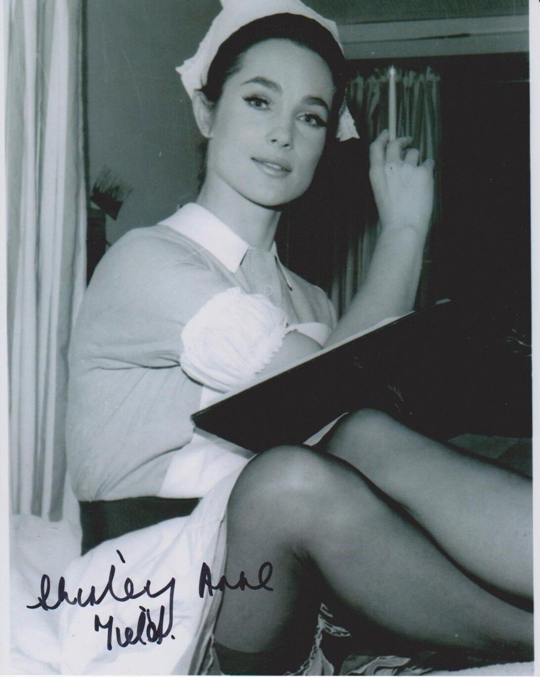 Shirley Anne Field Signed Photo Poster painting - Carla from ALFIE - Michael Caine co star G721