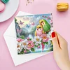 6 PCS Bird - 5D DIY Greeting Card