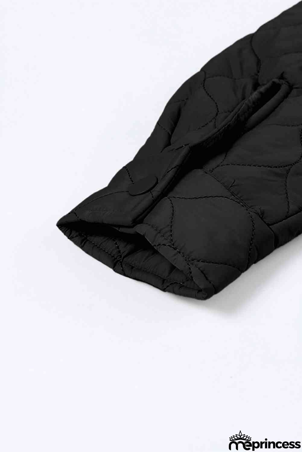 Snap Down Collared Winter Coat