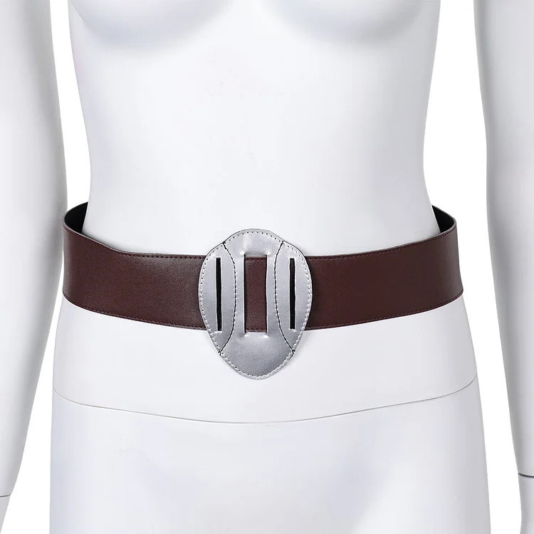 Leia Brown Belt Waistband Cosplay Halloween Carnival Accessories Props