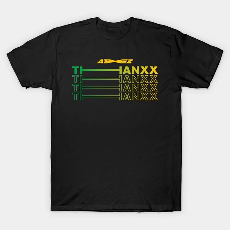 ATEEZ Thanxx Classic Design T-Shirt officialateezshop