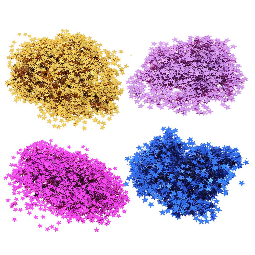 

6000pcs 6mm Stars Table Confetti Sprinkles Birthday Party Wedding Decor, Blue, 501 Original