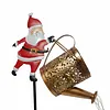 Christmas Santa Solar Kettle Lights Solar Watering Can Lights Outdoor Decoration
