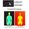 28 Heating Zone Smart Electric Heated Vest USB/DC Stand Collar Thermal Waistcoat
