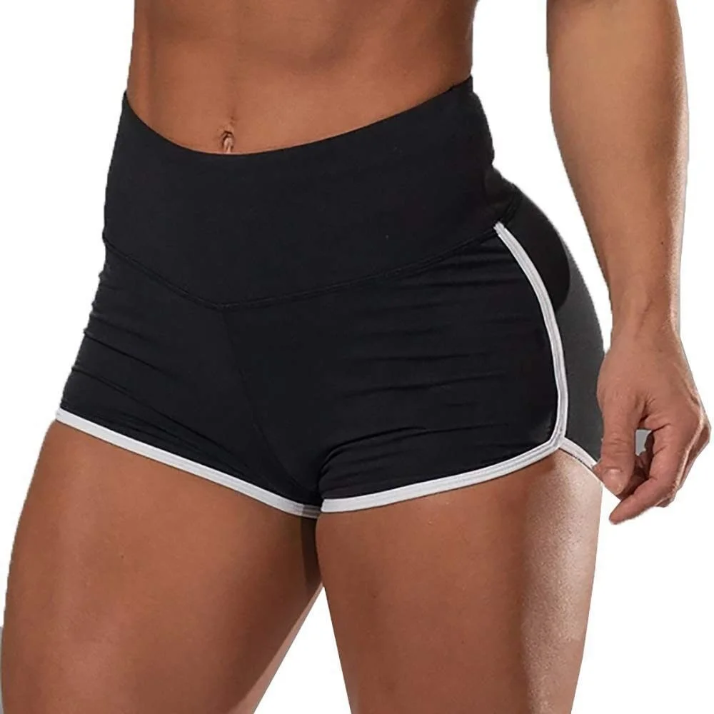 Wongn Wongn Hot Style New Running Shorts Fitness Hip Hot Pants High Waist Sports Yoga Shorts Women