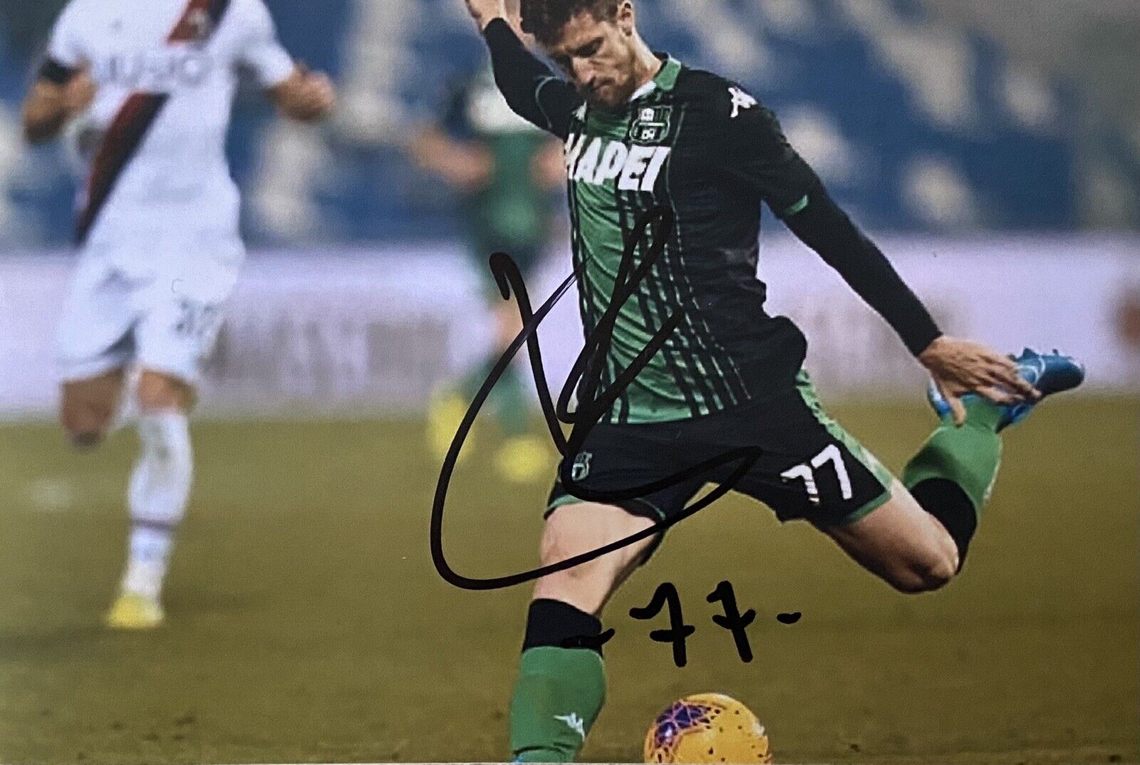 Giorgos Kyriakopoulos Hand Signed Sassuolo 6X4 Photo Poster painting 3