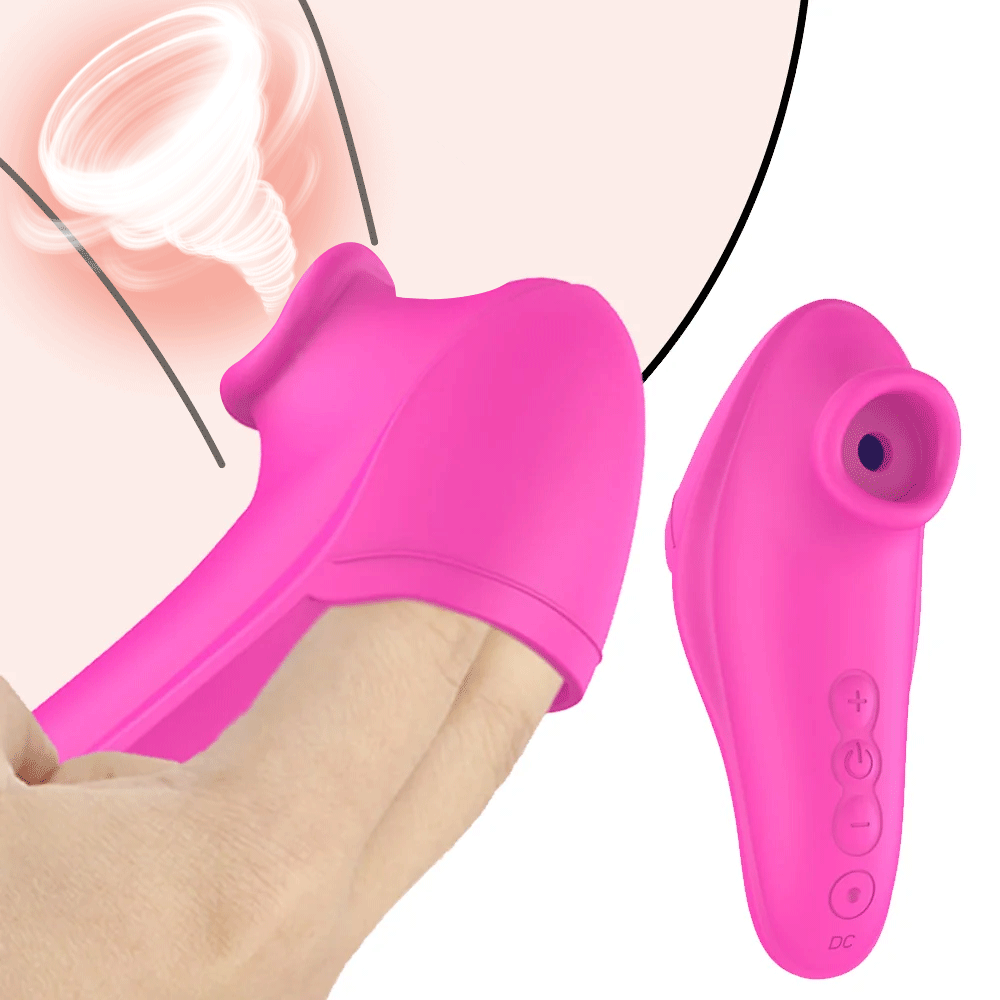 G-spot Finger Sucker Breast Massager Clitoris Vagina Stimulator