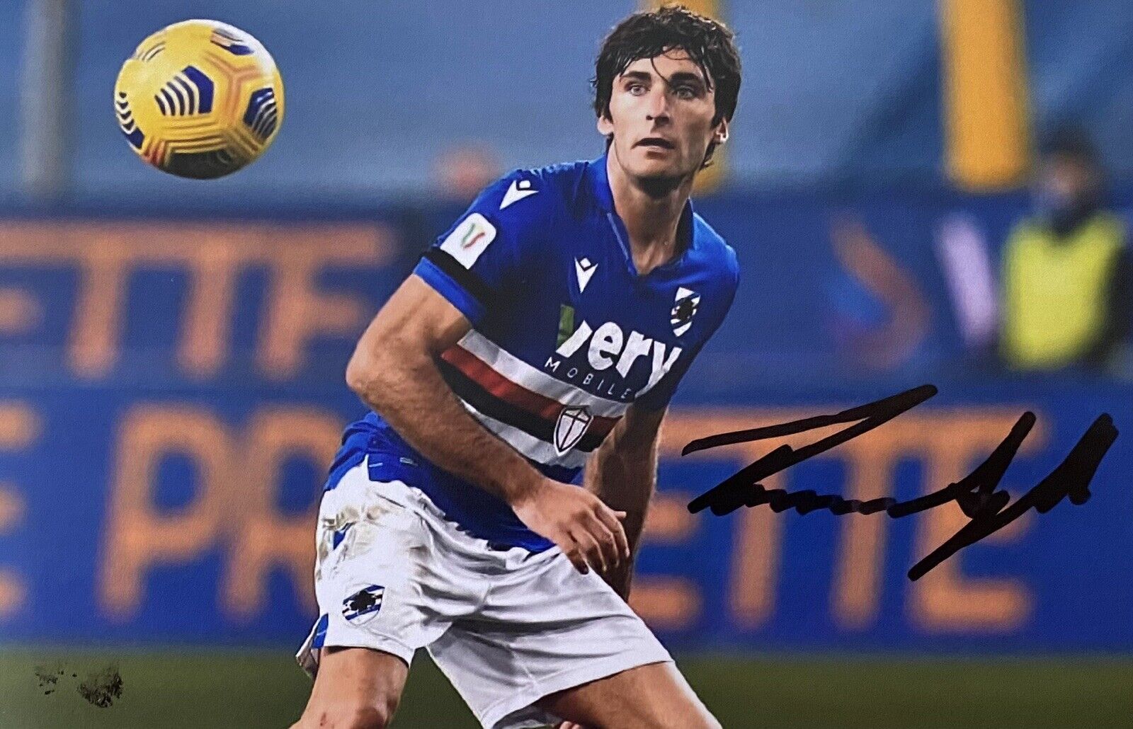 Tommaso Augello Hand Signed Sampdoria 6X4 Photo Poster painting