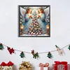 (40*40cm)Xmas Tree Angel - Full Round Drill Diamond Painting