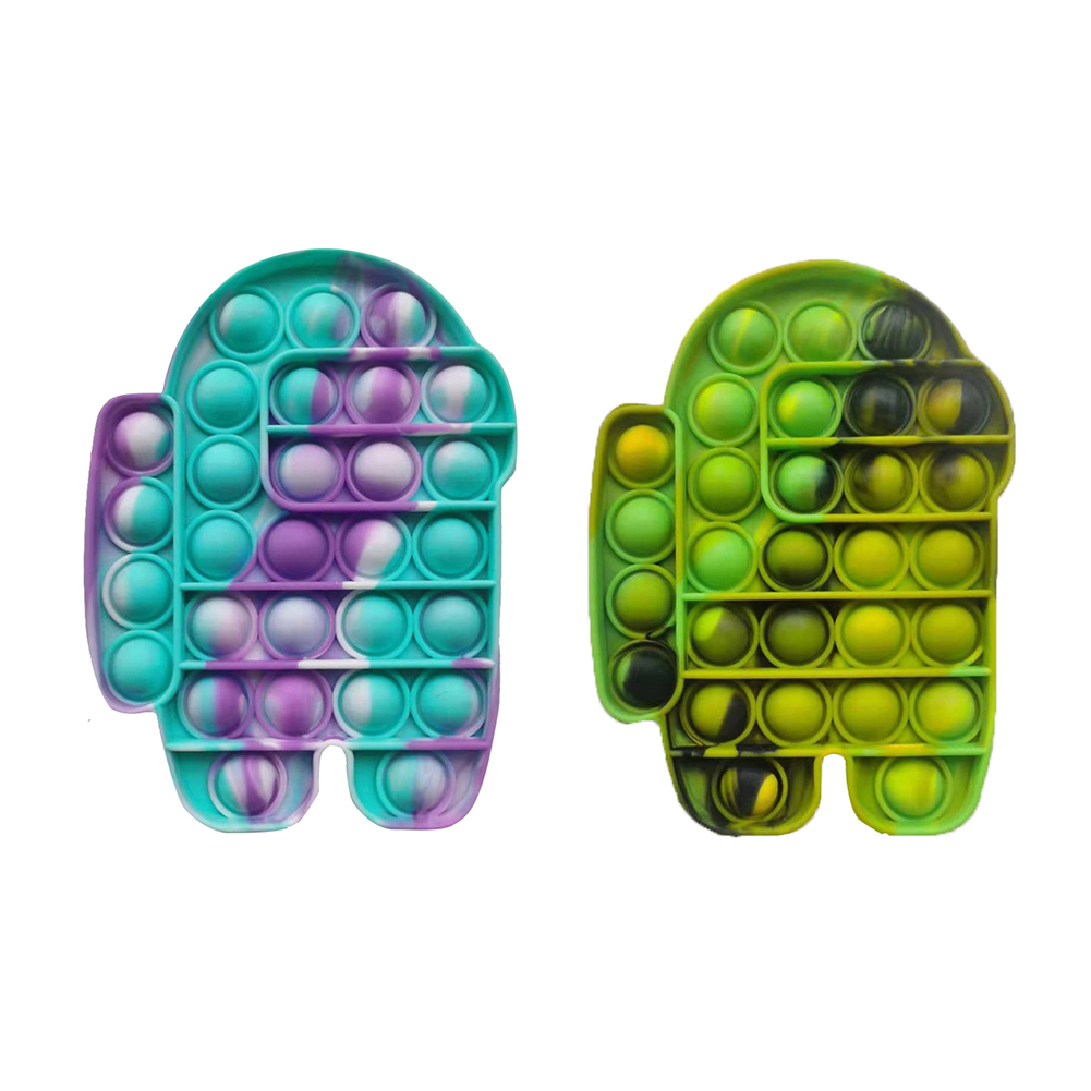 

Spaceman Bubble Silicone Sensory Fidget Toy Autism Stress Reliever, 501 Original