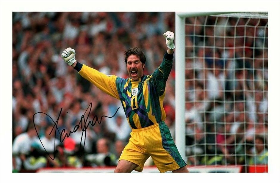 DAVID SEAMAN - ARSENAL AUTOGRAPH SIGNED Photo Poster painting POSTER PRINT