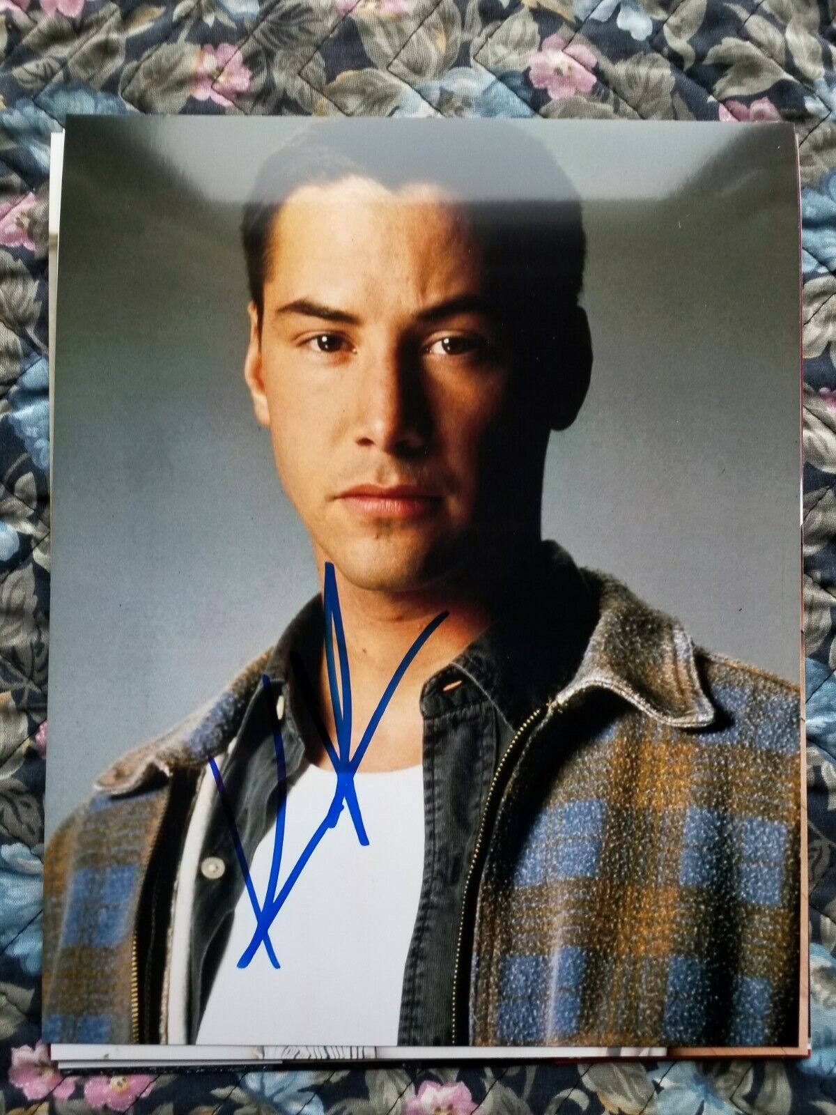 Autographed Keanu Reeves Authentic Signed 8 x 10 Photo Poster painting The Matrix