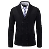 Men's Business Double-Breasted Cardigan Sweater