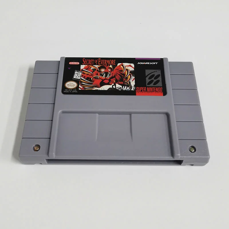 Secret of Evermore SNES For Super Nintendo Entertainment System - 16 Bit US Version Game Cartridge