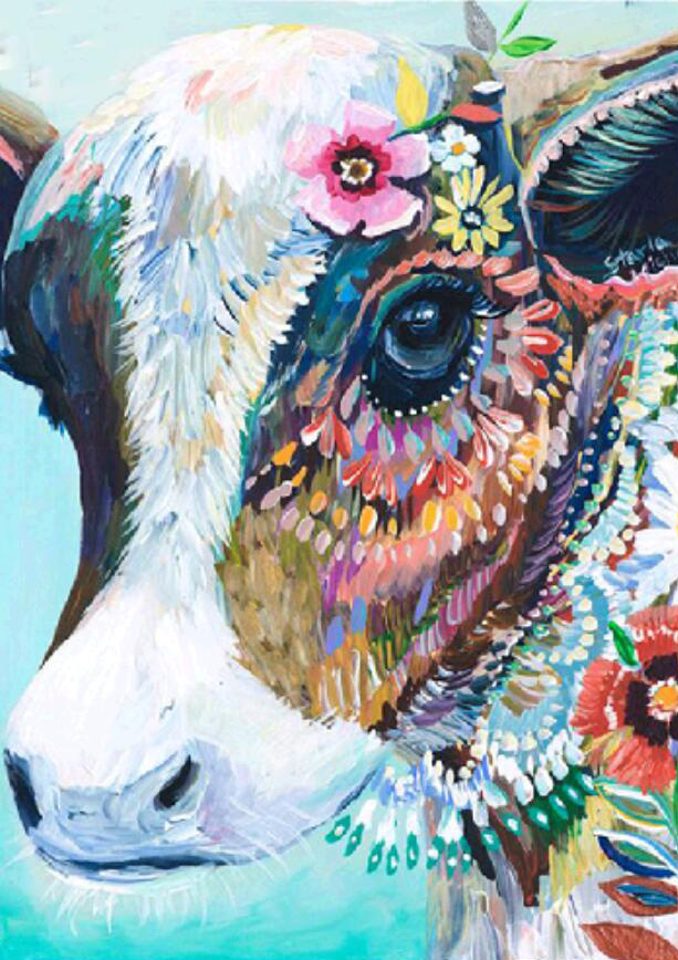 

Cattle - Round Drill Diamond Painting - 30*40CM, 501 Original