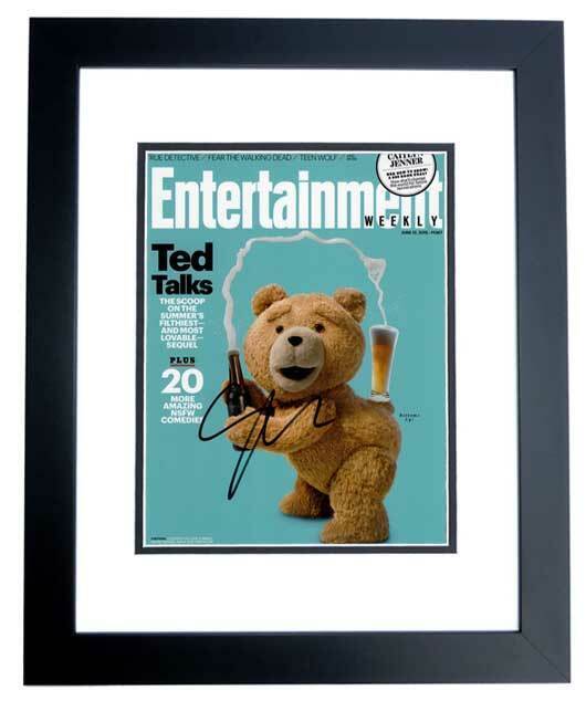 Seth Macfarlane Signed - Autographed TED 8x10 inch Photo Poster painting - FRAMED