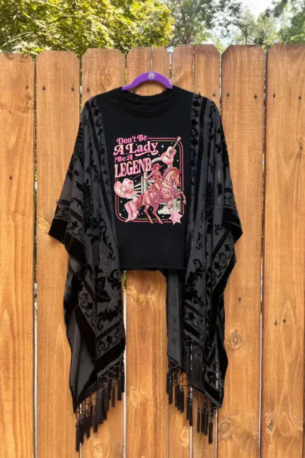 Don't Be A Lady Be A Legend Mix & Match Tee