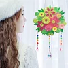 DIY Diamond Painting Suncatcher Hanging Pendant Kit(Flowers)