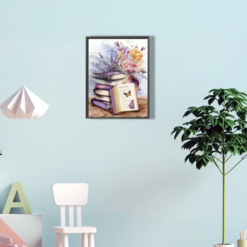 Diamond Painting - Full Round Drill - Lavender(30*40cm)