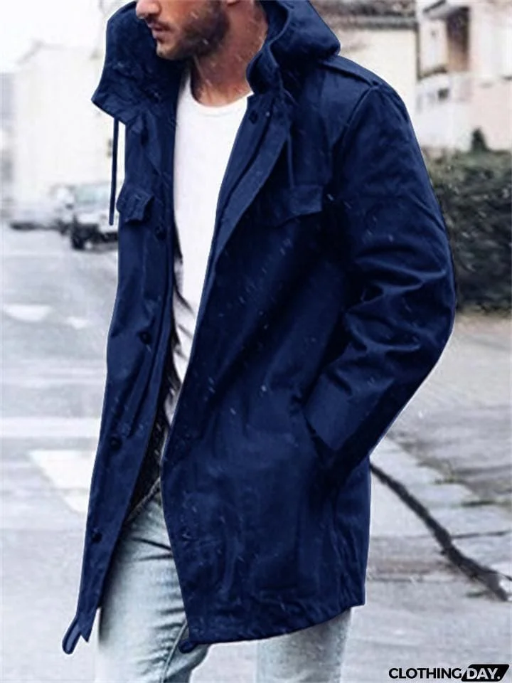 Casual Comfortable Hooded Fashion Slim Coats