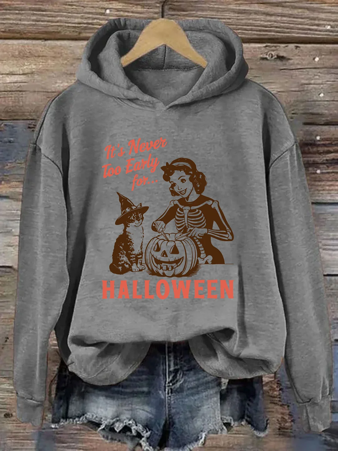 It's Never Too Early For Halloween Hoodie