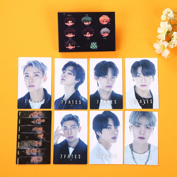 BTS 7 Fates CHAKHO PHOTOCARD TEMPLATES