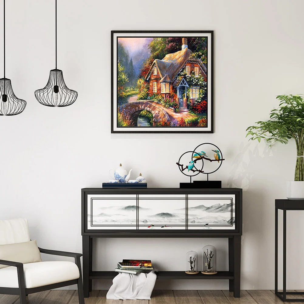 Diamond Painting - Full Round Drill - House(30*30cm)