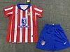 2024/2025 Atletico Madrid Home Soccer Jersey 1:1 Thai Quality Kids Size