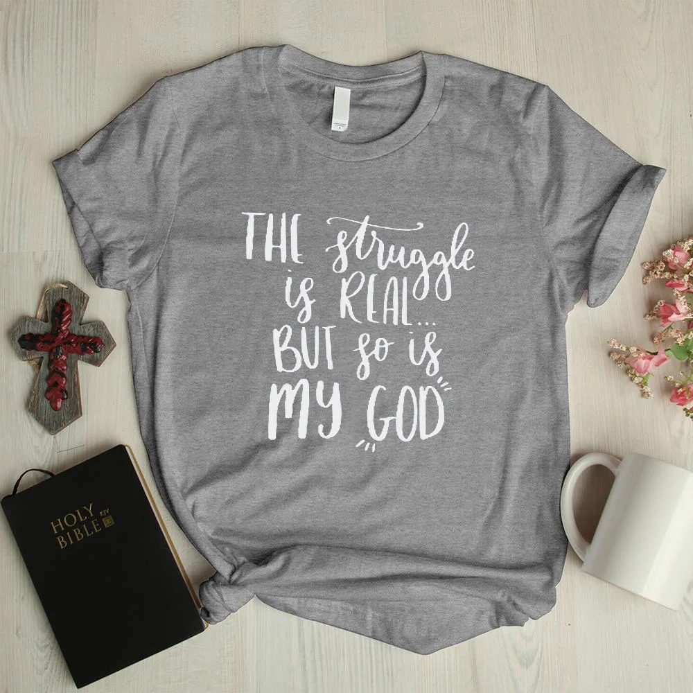 God faith short sleeves graphic tees