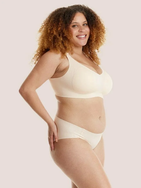 Born For Her – Ultra-Fit Plus Size Seamless T-shirt Bra