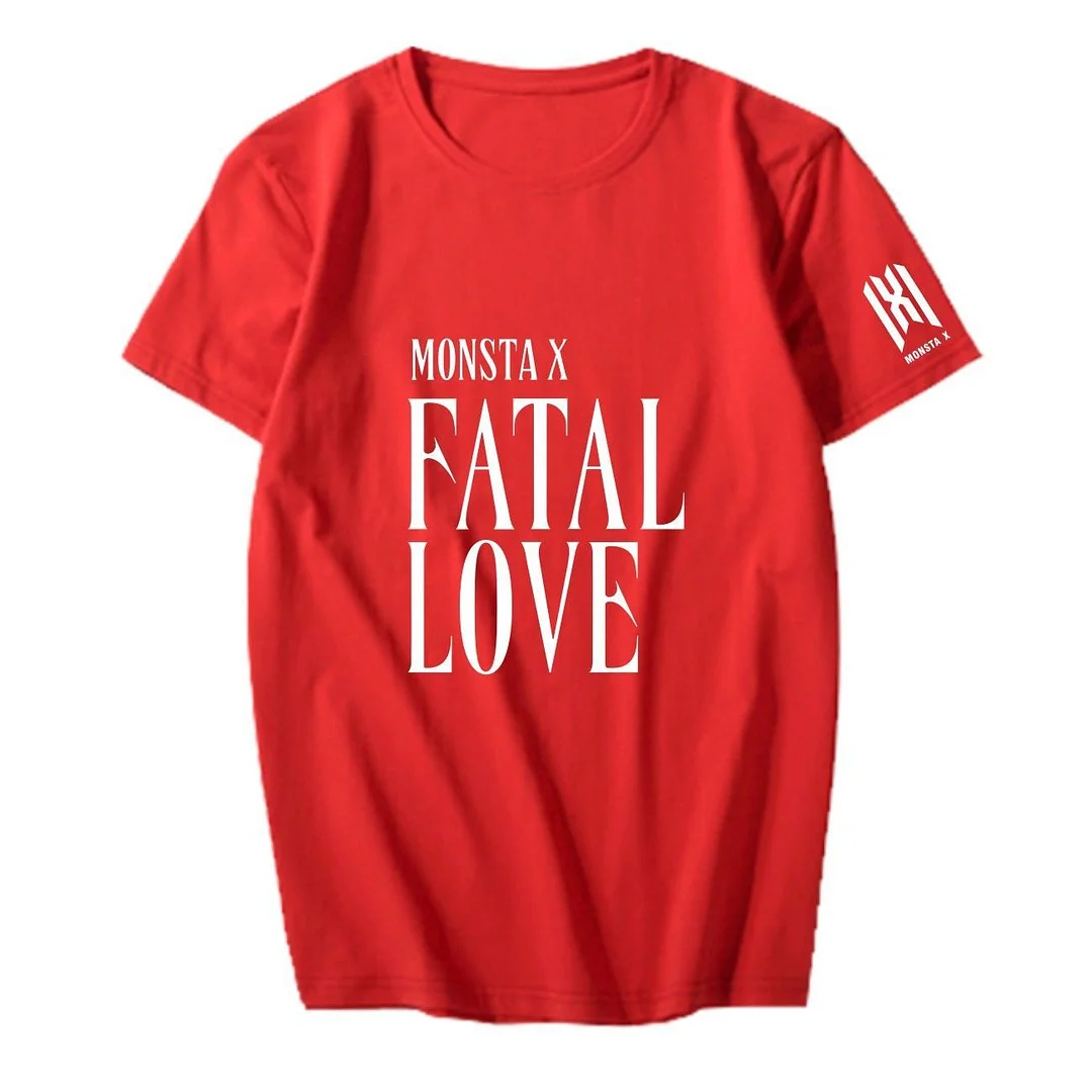 MONSTA X FATAL LOVE T-shirt