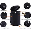 Propane Bottle Gas Tank Sun Cover with Storage Pocket for Trailer Grills Outdoor