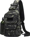 BAIGIO Taktische Brust Pack Militar Sling Rucksack Crossbody Ein Gurt Schultertasche fur Laufen Trekking Wandern Reisen