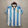 Retro 1998 Argentina Soccer Jersey Home