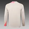 2025/2026 Barcelona Half-Pull Training Suit Color Beige Football Shirt 1:1 Thai Quality
