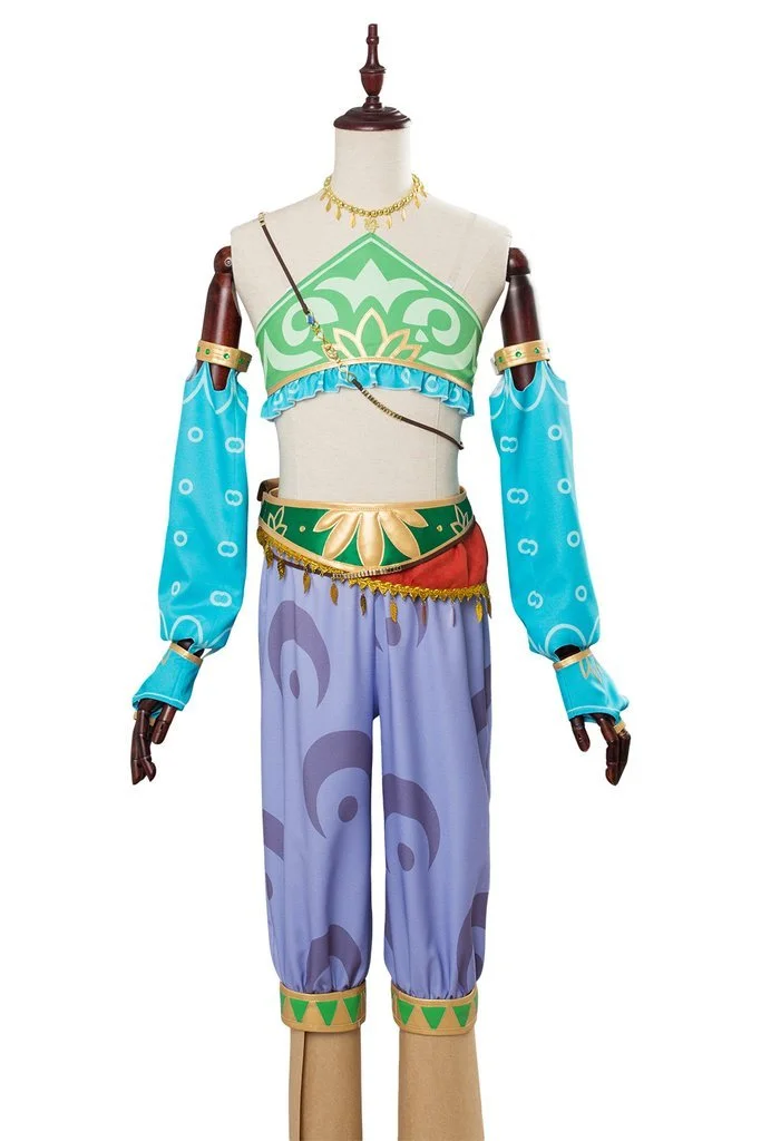 The Legend Of Zelda Breath Of The Wild Link Outfit Cosplay Costume For Females Women